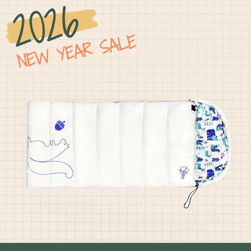 松鼠小精靈兒童睡袋-百合色-OB22703-W