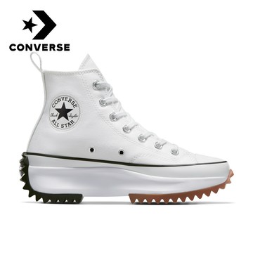 【Converse官方旗艦店】厚底帆布鞋_中性_RUN STAR HIKE_166799C