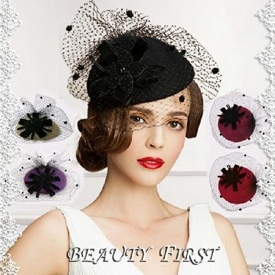 Les Belles Modes チュールレース付きトーク帽 直販値下げ inspektorat