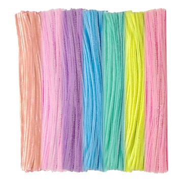 Mandeul Hobby 彩色預裁細毛根鐵絲繩  100個  顏色隨機