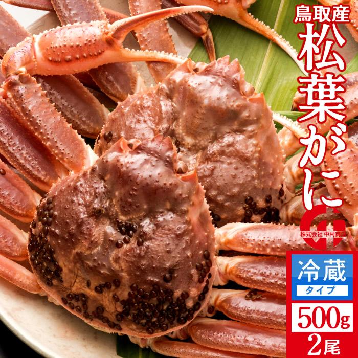 松葉ガニ タグ付き 松葉蟹［中］500g×2尾 活まつばがに 生きたまま 新物 鳥取県産 生 マツバガニ 日本海ズワイガニ［お歳暮 2023 ギフト 御歳暮］