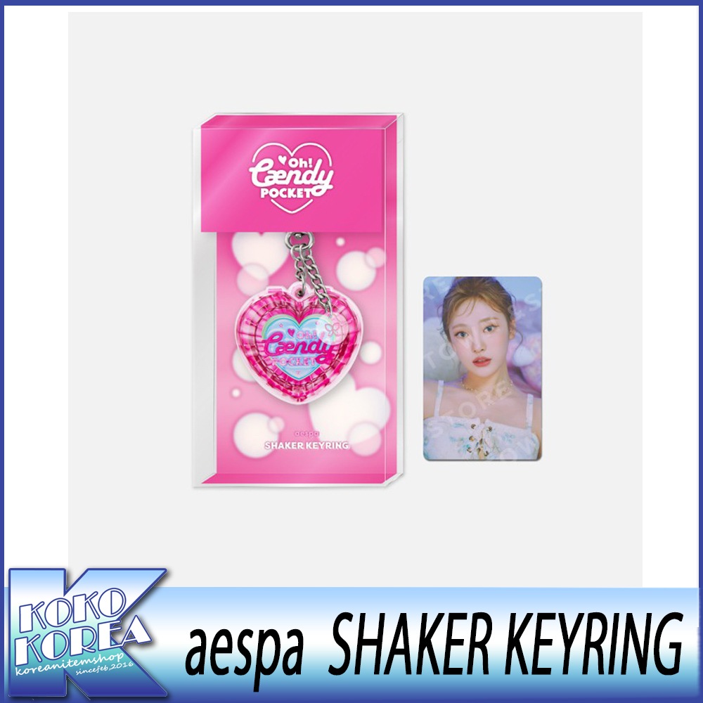 aespa SHAKER KEYRING 公式グッズ [Oh! Caendy Pocket Part.1]