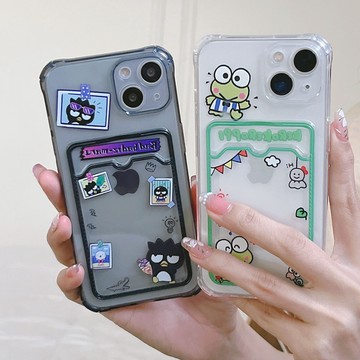情侶青蛙 插卡手機殼 四角防摔 空壓殼 三星NOTE20 NOTE10 S30 S22 S21 S20+ 可插卡/悠遊卡