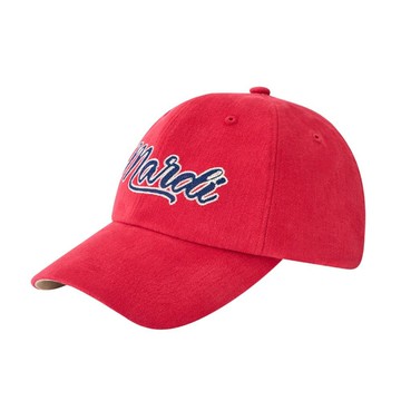 韓國 Mardi Mercredi CAP MARDI CHAIN VINTAGE LOGO 韓製 復古標誌棒球帽 經典紅RED