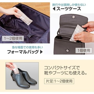 日本製 雨天必備 鞋用鞋內除濕 消臭除濕包 20入大容量 重覆使用 包包 皮鞋 除濕 除臭包 防霉 去味