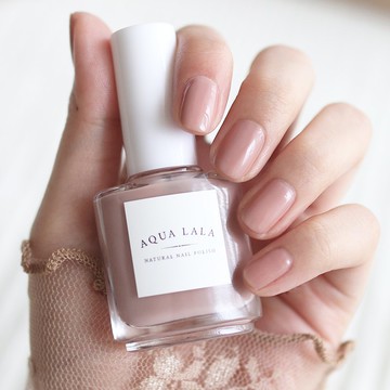 Aqualala-天然無害指甲油 •無臭味-N348 無花果