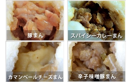 信州産 豚まん おすすめセット（豚まん4種10個入り）まんじゅう 肉まん