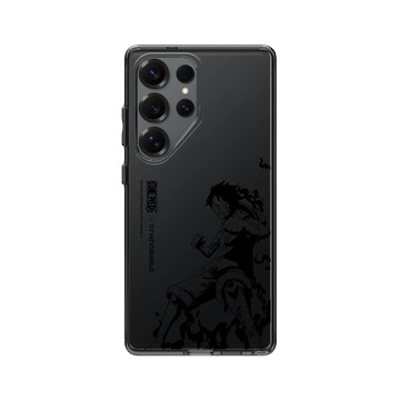 Galaxy S25 Ultra Clear 酷墨灰 - 航海王 One Piece - 復刻系列-魯夫