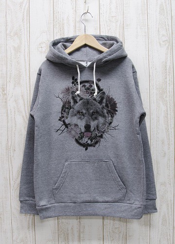 ronronWOLF 派克花框 Heather 灰 / R023-P-GR