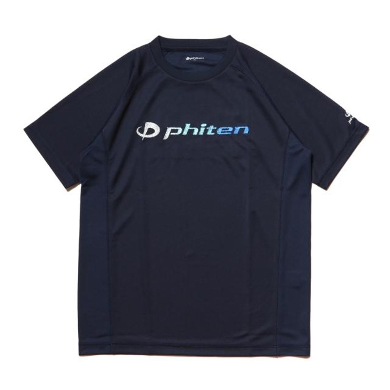 ファイテン メンズ レディース バレーボール 半袖Tシャツ RAKUシャツSPORTS SMOOTH DRY JG408003 :  ネイビー×ペールブルー phiten | LINEブランドカタログ