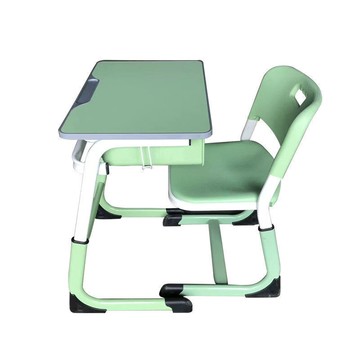 學校課桌中小學生兒童升降課桌椅套裝培訓椅輔導學習桌椅廠家直銷[DD120109]