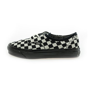VANS 美線 男女鞋 LX Authentic 44 EK 黑白格編織 休閒鞋 V160101007
