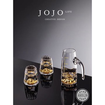 JOJO'S L. PD.Colt·杯具創意水晶玻璃小一口杯中式分酒器 | 樂駒
