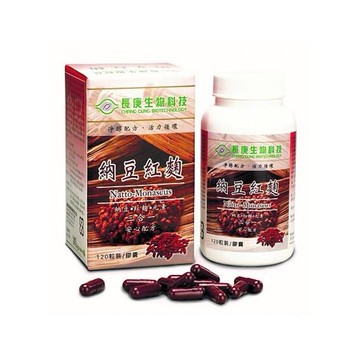 長庚生技 納豆紅麴 (120粒/瓶)【杏一】
