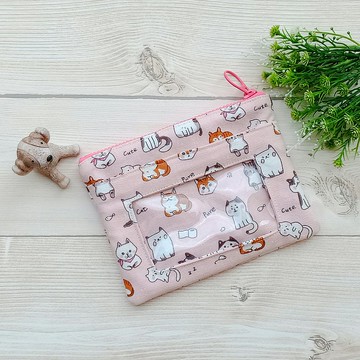 【雙層零錢包】貓咪喵喵