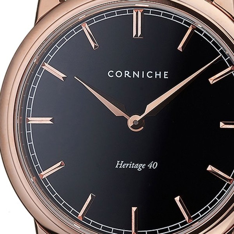 コーニッシュ ウォッチ 腕時計 CORNICHE WATCH 時計 ヘリテージ40 CW-H40-GBB メンズ | LINEブランドカタログ