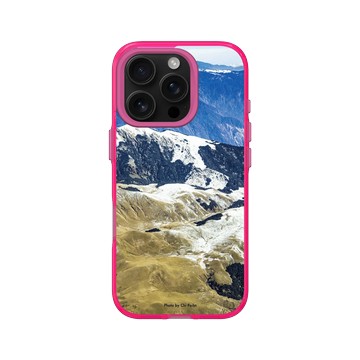 iPhone 16 Pro Clear 粉漾桃 - Chi Po-Lin 齊柏林《看見台灣》系列 - 能高安東軍草原