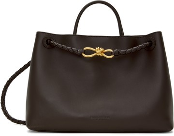 Bottega Veneta 棕色中号 Andiamo 手提包