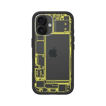 iPhone 16 Mod NX 黑 - JOCR - Inside an iPhone - Yellow