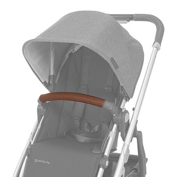 美國UPPAbaby - VISTA/CRUZ 防撞桿皮革保護套-淺咖SDL