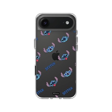 iPhone Air Clear Case（相機按鈕） 透明 - 迪士尼-史迪奇 Disney Stitch - 史迪奇 Stitch - Cool Pattern