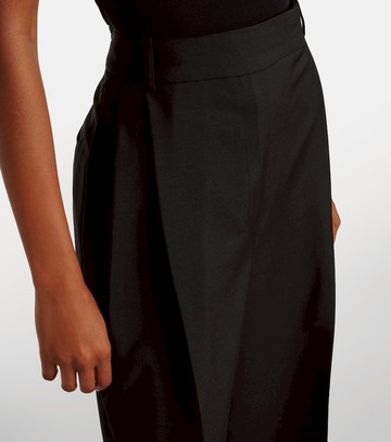 Róhe Mid-rise wool and mohair wide-leg pants
