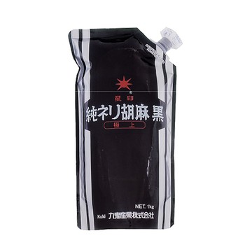 【日本九鬼】星印純練黑胡麻醬（業務用 / 1kg）