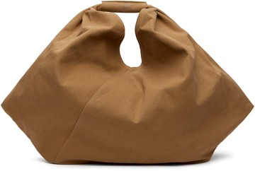 MM6 Maison Margiela 棕色 Triangle 托特包