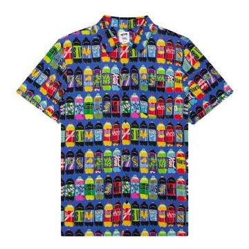 Vans x Fergus All Over Print Rayon Short Sleeve Shirt 'Multi-Color'