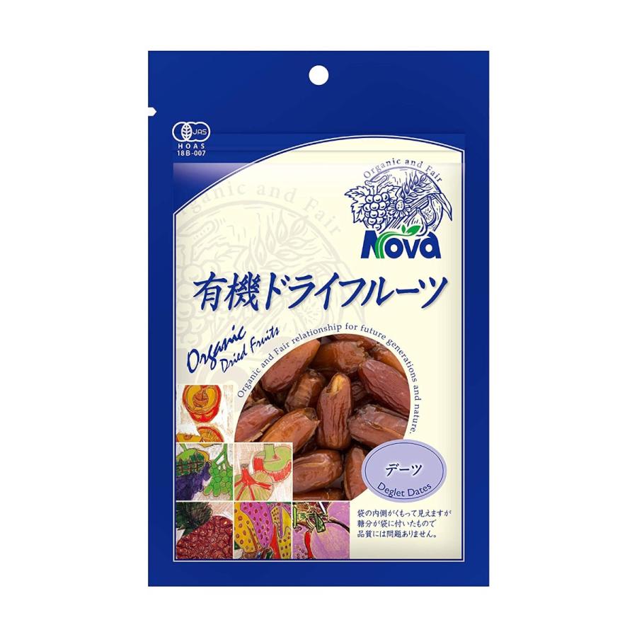 送料無料 [NOVA] 有機デーツ 100g  ノヴァ ドライフルーツ 有機 オーガニック 自然