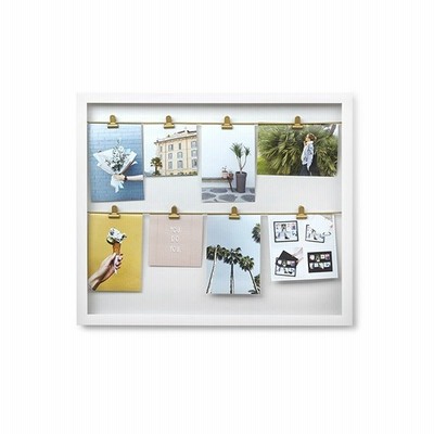 写真立て フォトフレーム 壁掛け 結婚祝い 複数枚 おしゃれ Umbra アンブラ クリップライン ホワイト 誕生日プレゼント 洗濯ばさみ 新生活 33to45 通販 Lineポイント最大0 5 Get Lineショッピング