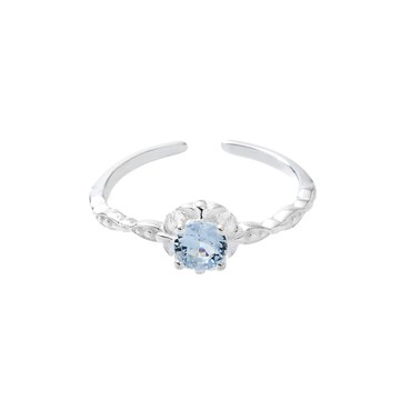 [預購] [純銀] 波賽頓的寶石戒指 / Poseidon's Gem Ring