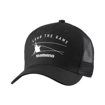 SHIMANO 25 CA-066Y LEAD THE GAME半網釣魚帽