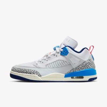 Nike 耐吉 Jordan Spizike Low [FQ1759-110] 男 運動休閒鞋 喬丹 爆裂紋 白藍