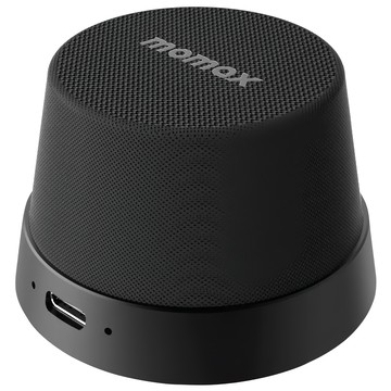 MOMAX 1-Vibe Go磁吸藍芽音箱  BS6TW  黑色