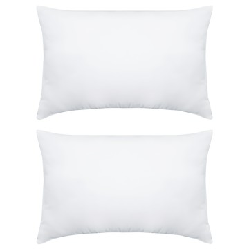 comet 超細纖維拉鍊式枕芯  白色  60 x 40cm  2件