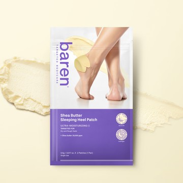baren Shea Butter Sleeping Heel Patch 2P