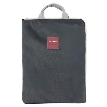 文青風手提文件袋 A4 128g 3個  深灰色  27 x 35cm