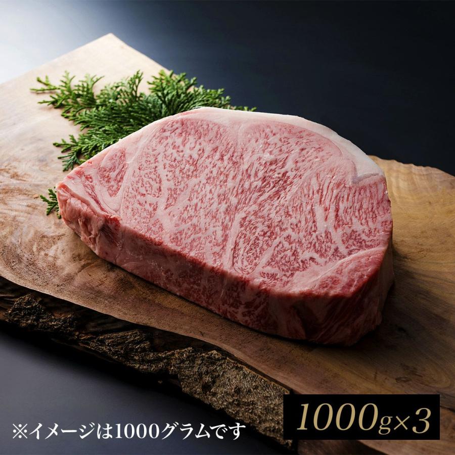 伊萬里牛特選サーロインブロック　1kg×3