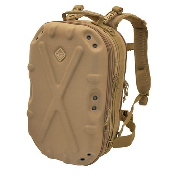 HAZARD 4 美國 Pillbox Hardshell Backpack 硬殼雙肩後背槍包-狼棕色 (公司貨) BKP-PBX-CYT