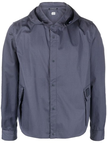 C.P. Company `Metropolis Series` Gabardine Hooded Shirt