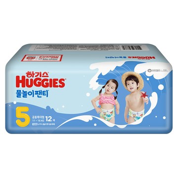 HUGGIES 好奇 兒童用戲水褲 11~16kg  5階段  12片