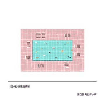 SweetPet甜寵 120*180CM寵物地墊 pvc防水防尿狗狗墊子