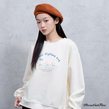 [兩件1580]動物印花衛衣/大學T PizzaCutFive PCF253408052