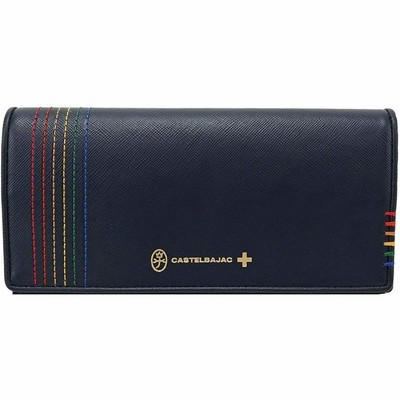 [カステルバジャック]CASTELBAJAC 27604 シェスト 革 長財布【ネイビー】