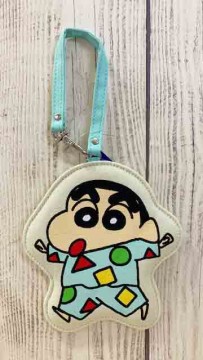 【震撼精品百貨】蠟筆小新_Crayon Shin-chan~蠟筆小新證件吊牌-睡衣*51225
