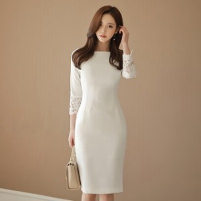 レース白ワンピースの通販 10 374件の検索結果 Lineショッピング