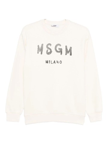 msgm sweatshirt with logo