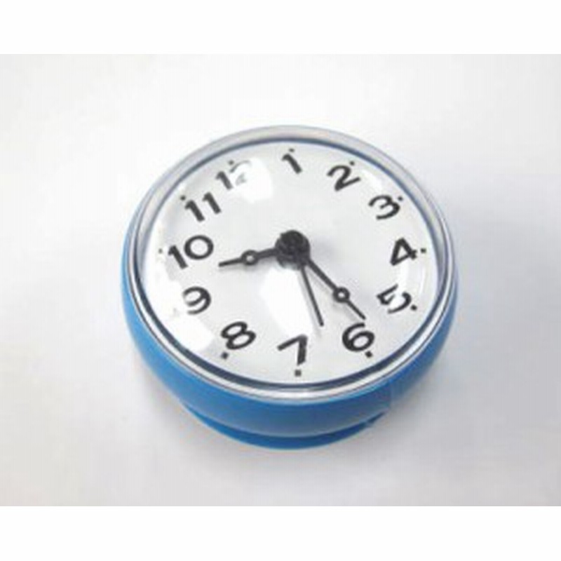 ミニお風呂時計 青色 吸盤付 通販 Lineポイント最大1 0 Get Lineショッピング