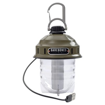 BAREBONES 吊掛式營燈Beacon 220流明 持續照明3-200小時 USB充電  綠色  1個  LIV-233  12.7 x 9.5cm